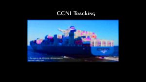 CCNI Tracking - Trace And Trace Container Online