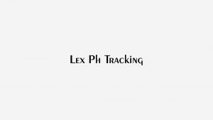 Lex Ph Tracking