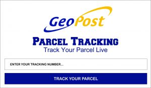 Geopost tracking
