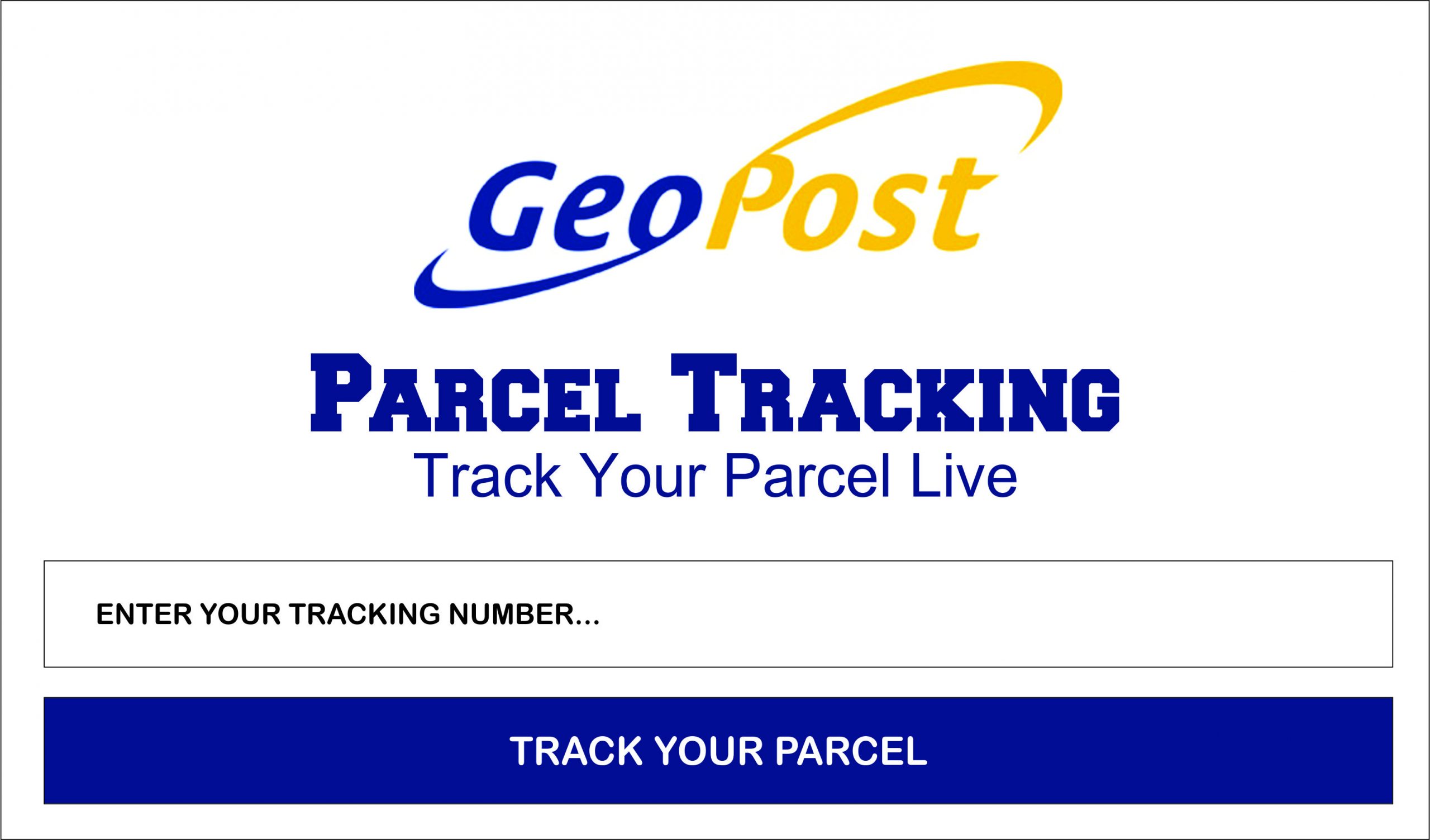 Geopost tracking