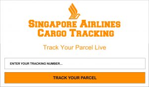 Singapore Airlines Cargo Tracking - Flight Tracker